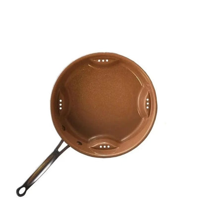 Tigaie Air Fry Ceramica  25cm, super rezistenta, fara ulei, timp scazut de coacere