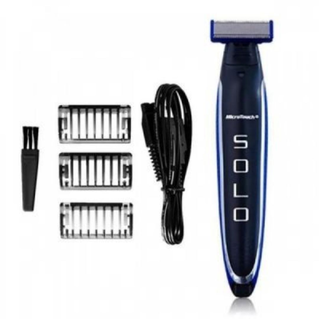 Trimmer Bărbierit și Ras Uscat, UltraFin, Precizie, 3 Capete Ajustabile