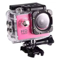 Camera Sport Waterproof EDAR, 32 GB, LCD, 30 FPS, HD 1080P, 12M, 2 inch, Autonomie 90 min, Roz