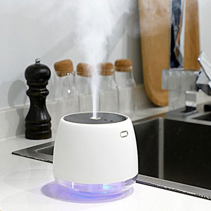Umidificator 180 ml, dezinfectant, senzor infrarosu, lumina ambientala