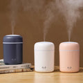 Umidificator, Diffuser pentru Casa, Birou sau Masina, LED, 300mL