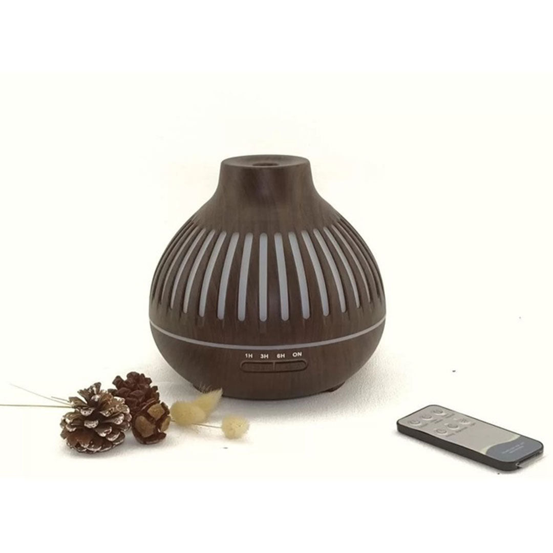 Umidificator difuzor aromaterapie HOPE 1, ultrasunete cu telecomanda, 550 ml
