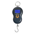 Cantar Electronic 40 KG Negru cu Ecran LCD de Mana Portabil