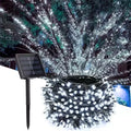 Instalatie cu incarcare solara, 300 LED-alb rece