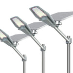 Lampa Solara Stradala Jorton, LED 600W, panou solar, telecomanda, suport inclus