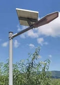 Lampa Solara Stradala Jorton, LED 600W, panou solar, telecomanda, suport inclus