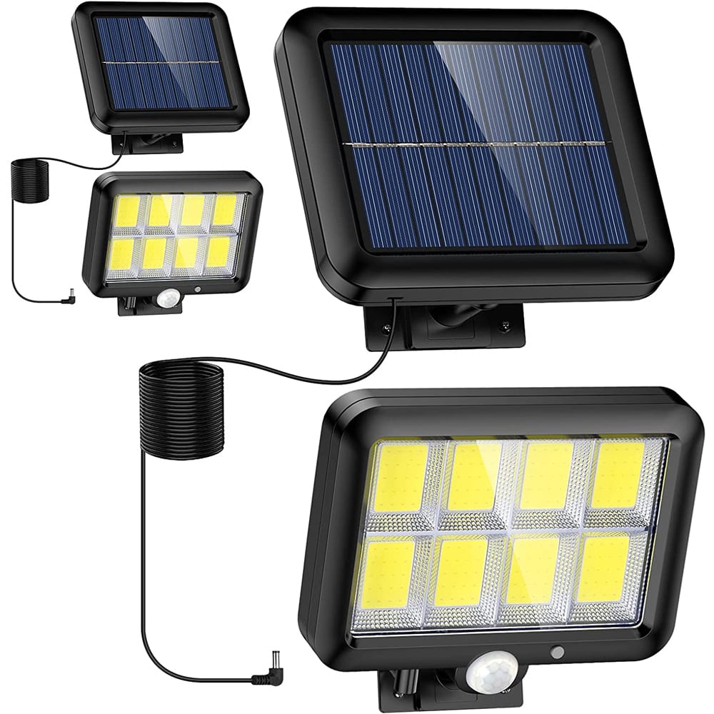 Lampa LED solara de exterior GL-8 COB - cu senzor de miscare