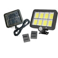 Set de 2 Lampi LED solara de exterior GL-8 COB - cu senzor de miscare