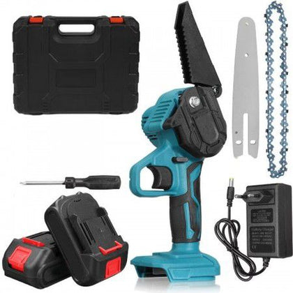 Mini Fierastrau  2 Acumulatori 36V, Lama 8inch - 20CM, Trusa Depozitare