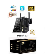 Cameră de securitate alimentare solară – PTZ 4G pentru exterior