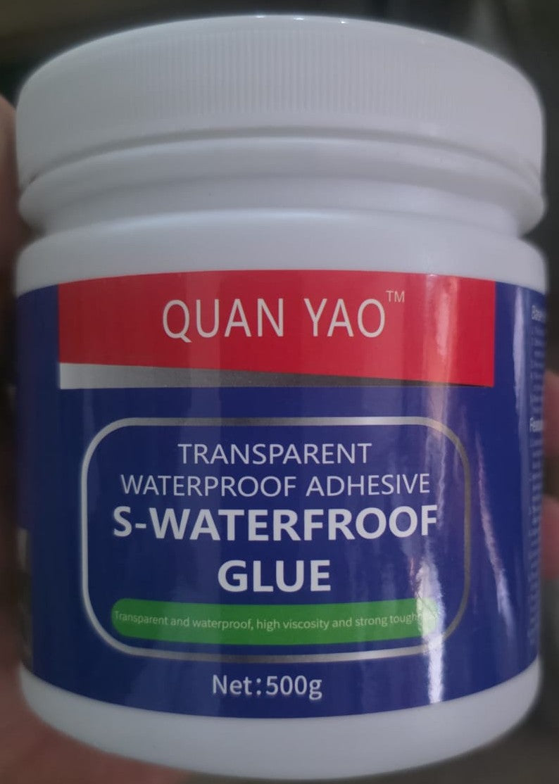 Adeziv transparent impermeabil pentru scurgeri, 500 g
