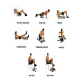 Aparat de fitness pentru tonifiere musculara Six Pack Core