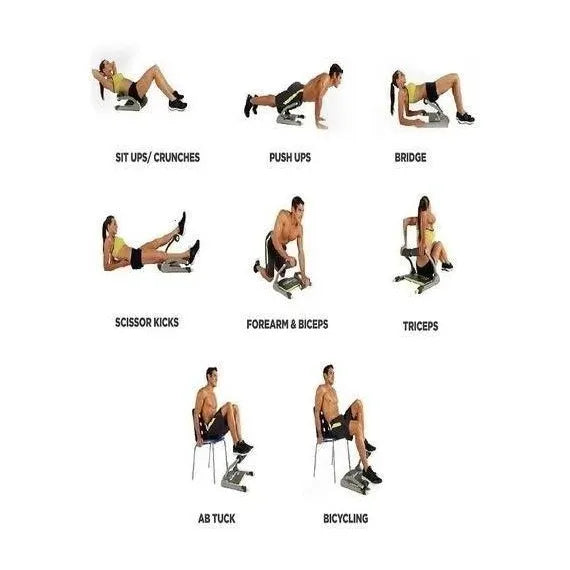 Aparat de fitness pentru tonifiere musculara Six Pack Core