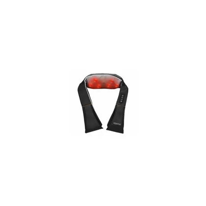 Aparat masaj cervical, ENGROS, functie de incalzire prin infrarosu, NEGRU