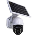 Set doua camere de supraveghere cu panou solar, SIM 4G si senzor de miscare