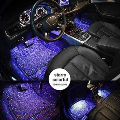 Lumină de atmosferă cu LED-uri auto cu 7 culori