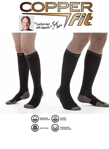 Sosete de compresie, COPER FIT, nylon