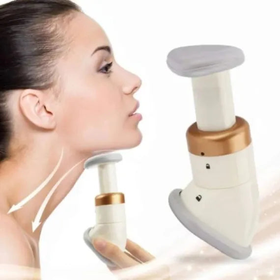 Dispozitiv pentru masaj gat si eliminare gusa Neckline Slimmer