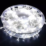Pachet 2X Instalatie de Craciun Model 6027 Liniara Flash 700 Leduri 100 m – MULTICOLOR