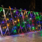 Pachet 4X Instalatie de Craciun Model 6027 Liniara Flash 700 Leduri 100 m – MULTICOLOR