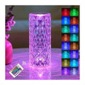 Lampa de birou, Cristal, cu 16 culori, 21.5 cm