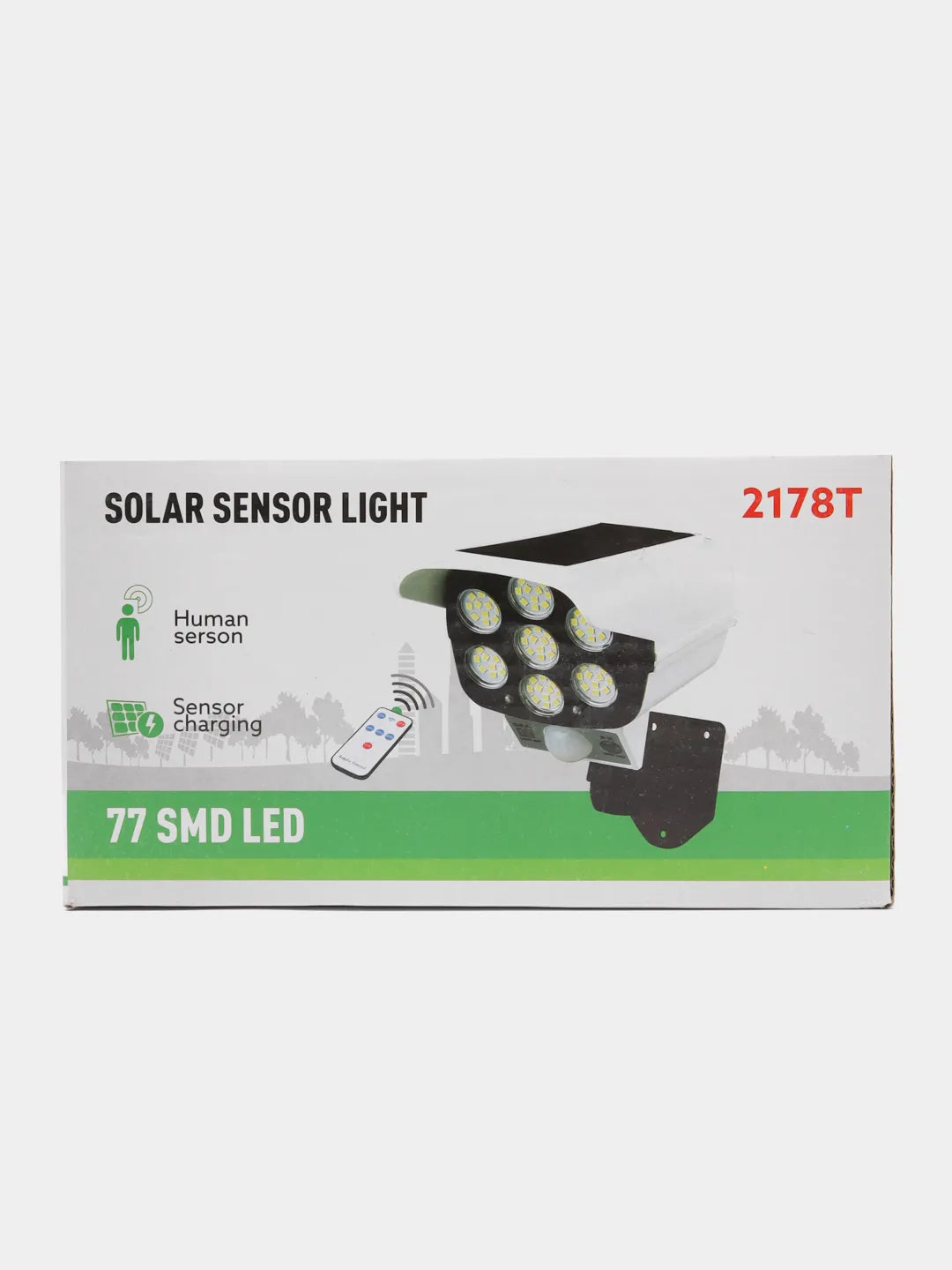 Lampă solară cu design de cameră de supraveghere falsa