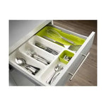 Organizator extensibil de tacamuri pentru sertar