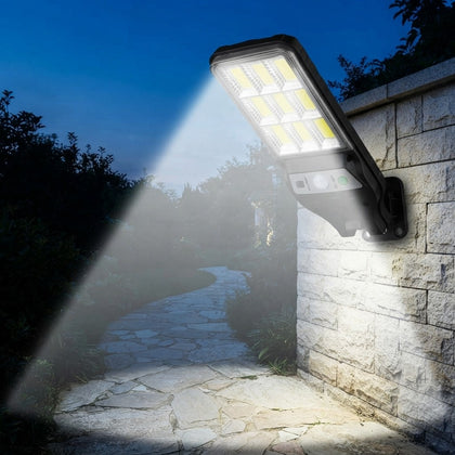 Lampa solara de exterior JY-150, senzor de miscare
