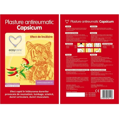Plasture antireumatic Capsicum 12 x 18cm
