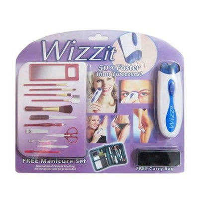 Set epilator si trusa de ingrijire personala, Wizzit, 2 trepte de viteza