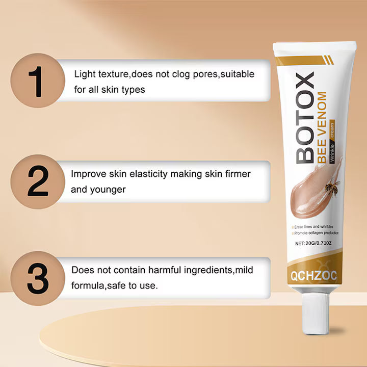 Crema de fata cu venin de albine, 20g, hidratare profunda, netezire si reparare