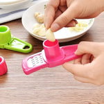 Razatoare multifunctionala pentru ghimbir si usturoi, 14x4.5x4cm