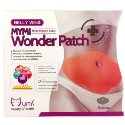 Plasture pentru slabit Mymi Wonder Patch – Solutie Naturala pentru Conturarea Abdomenului, set de 10 bucati