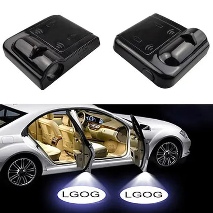 Set 2 Proiectoare Logo Usa Auto, LED Wireless