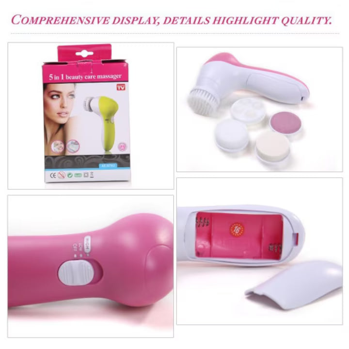 Aparat pentru masaj facial 5 in 1