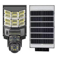 Lampa Stradală Solară V380 cu Cameră 4MP, Conectivitate 4G, PTZ Inteligent și Interfon Vocal Bidirecțional