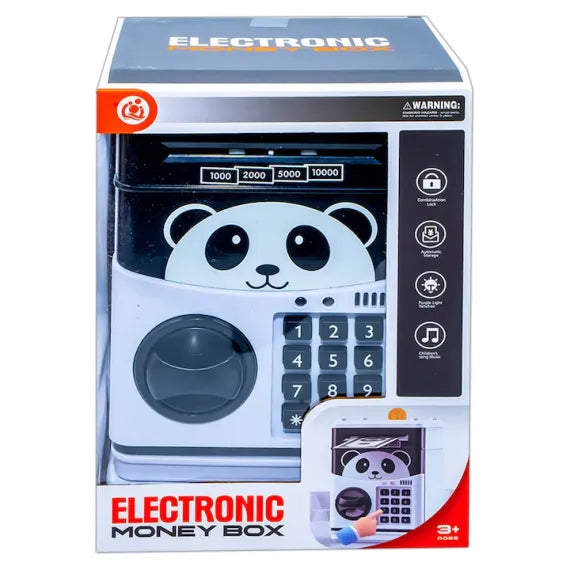 Pusculiță seif electronic ROBENTOYS, funcție derulare automată bancnote