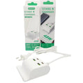 Incarcator Rapid, Cu 2 Porturi USB C Si 2 Porturi USB, 48W, 3.4A, Compatibil Android Si iOS