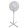 Ventilator cu picior 50w, 40 inch, 3 viteze, inaltime reglabila, Alb