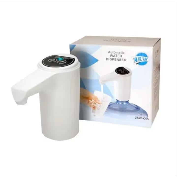 Pompa Electrica pentru Bidon cu apa, Dispenser Automat, Reincarabil USB
