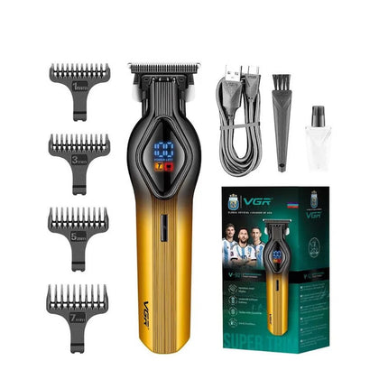 Aparat de tuns profesional V-921, fara fir, cu 7 accesorii