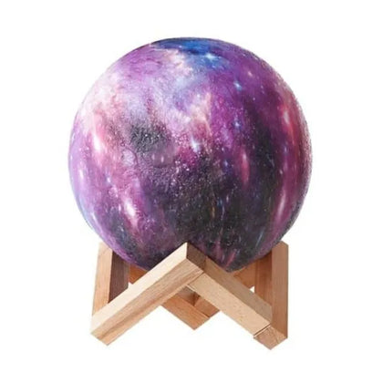 Lampa de veghe luna, multicolora ,12 cm