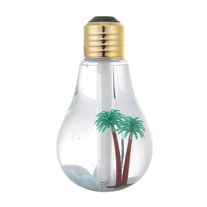 Umidificator difuzor uleiuri aromate bec lumina led Bulb