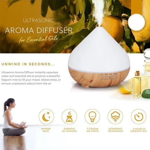 Difuzor aromaterapie inteligent BOT Smart B12 400ml,