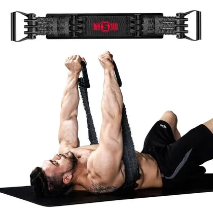 Benzi de rezistență reglabile INNSTAR, 90 Kg, negru, 91 cm