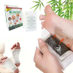 Plasturi detoxifianti pentru talpi, set de 10 bucati