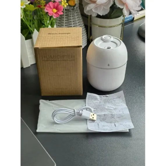 Mini umidificator, dispozitiv portabil modern de umidificare a aerului cu atomizator