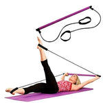 Bara Fitness cu Benzi Elastice Multifunctionala din Latex pentru Tonifiere Masa Musculara si Yoga