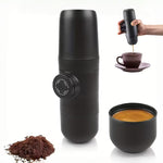 Cafetiera Manuala Portabila Espresso - Fara Electricitate, 245g, 100ml, Compacta, Ideal Calatorii/Birou/Camping