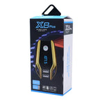 Modulator FM cu Bluetoth, X8 Plus, 2 USB, Mp3, redare, microSD, functie handsfre